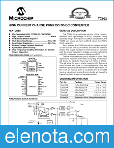 Microchip TC962 datasheet