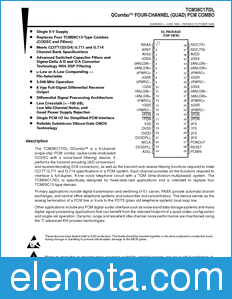 Texas Instruments TCM38C17 datasheet