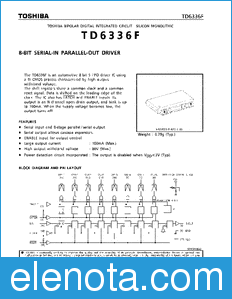 Toshiba TD6336F datasheet