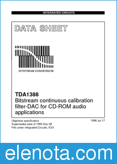 Philips TDA1388 datasheet