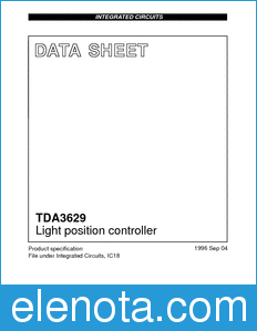 Philips TDA3629 datasheet