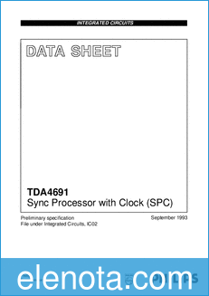 STMicroelectronics TDA4691 datasheet