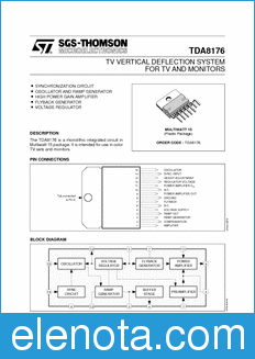STMicroelectronics TDA8176 datasheet