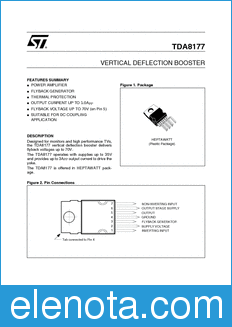 STMicroelectronics TDA8177 datasheet