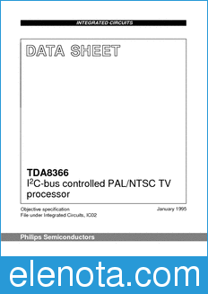 Philips TDA8366 datasheet