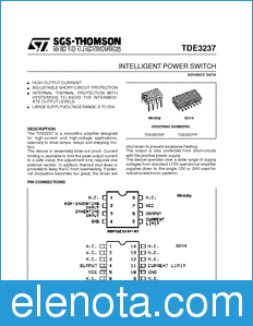 STMicroelectronics TDE3237DP datasheet