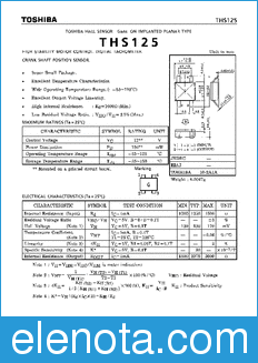 Toshiba THS125 datasheet