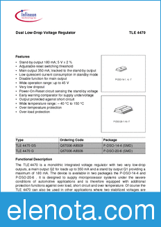 Infineon TLE4470 datasheet