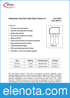 Infineon TLE4941 datasheet
