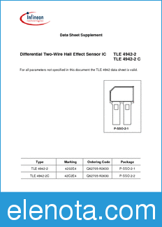 Infineon TLE4942-2 datasheet