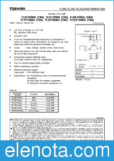 Toshiba TLGE1008A(T04) datasheet