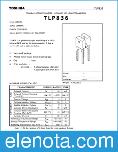 Toshiba TLP836 datasheet