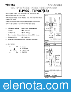 Toshiba TLP907 datasheet