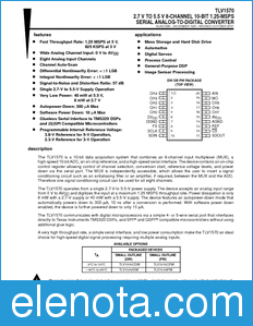 Texas Instruments TLV1570 datasheet