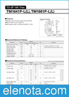 Sanken TM1641P-L(L) datasheet