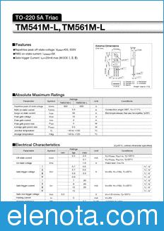 Sanken TM561M-L datasheet