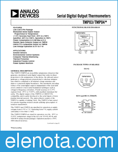 Analog Devices TMP03 datasheet
