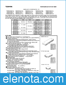 Toshiba TMP87C841N/F/U datasheet