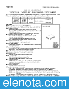 Toshiba TMP87CC20F datasheet