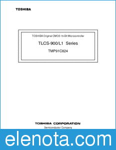 Toshiba TMP91C824 datasheet