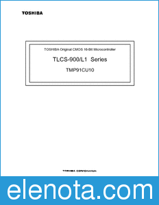 Toshiba TMP91CU10 datasheet