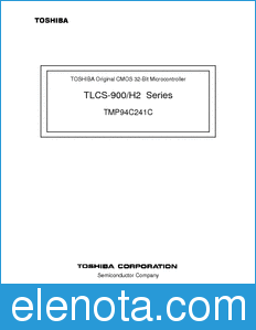 Toshiba TMP94C241C datasheet