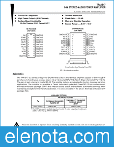 Texas Instruments TPA1517 datasheet
