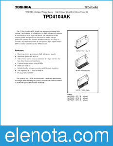 Toshiba TPD4104AK datasheet