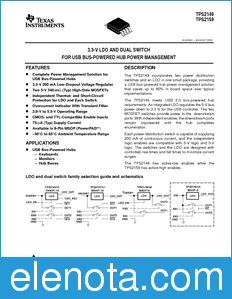 Texas Instruments TPS2149 datasheet