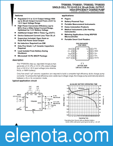 Texas Instruments TPS60301 datasheet