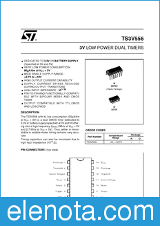 STMicroelectronics TS3V556IDT datasheet