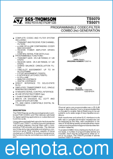 STMicroelectronics TS5070FNTR datasheet