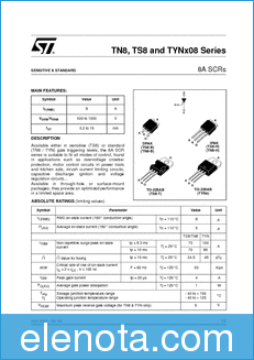 STMicroelectronics TS820 datasheet