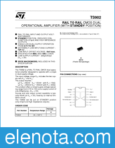STMicroelectronics TS902 datasheet