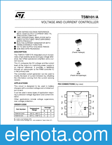 STMicroelectronics TSM101 datasheet