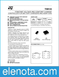 STMicroelectronics TSM105CDT datasheet