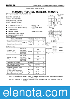 Toshiba TSZ1G45S datasheet
