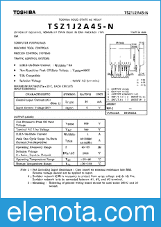 Toshiba TSZ1J2A45-N datasheet
