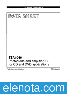 Philips TZA1046 datasheet