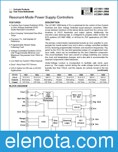 Texas Instruments UC2864 datasheet