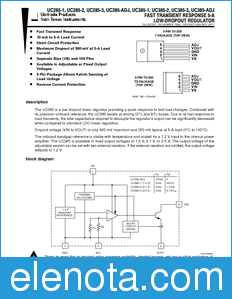 Texas Instruments UC385-1 datasheet