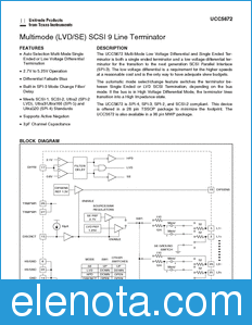 Texas Instruments UCC5672 datasheet