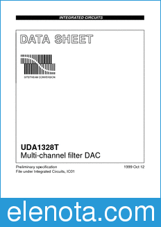 Philips UDA1328T datasheet