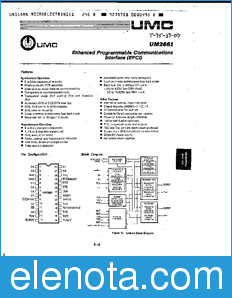 UMC UM2661 datasheet