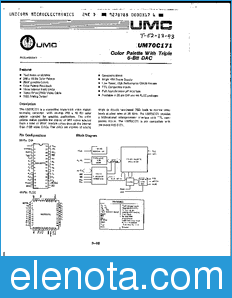 UMC UM70C171 datasheet
