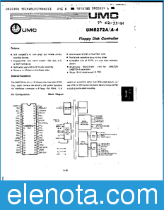 UMC UM8272 datasheet