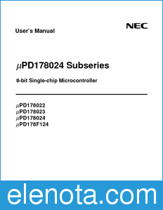 NEC UPD178023 datasheet