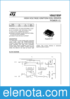 STMicroelectronics VB027BSP datasheet