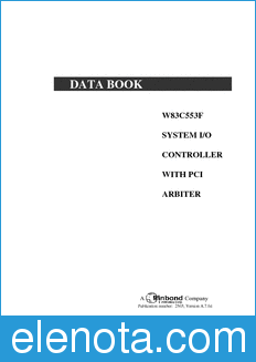Winbond W83C553F-G datasheet