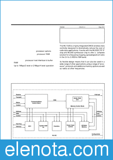 Zarlink Semiconductor WL102B datasheet
